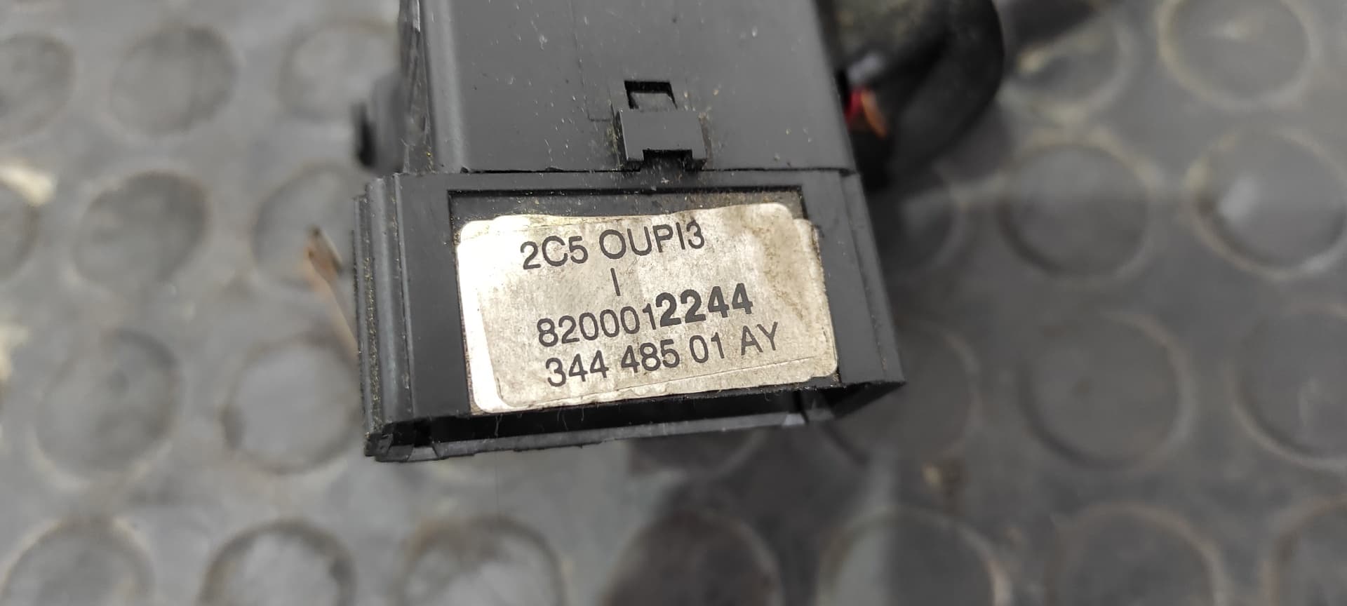 Recambio de MANDO LUCES para RENAULT ESPACE IV (JK0) 1.9 dCi Diesel F9Q820 referencia OEM IAM 8200012244   - NEGRO 6