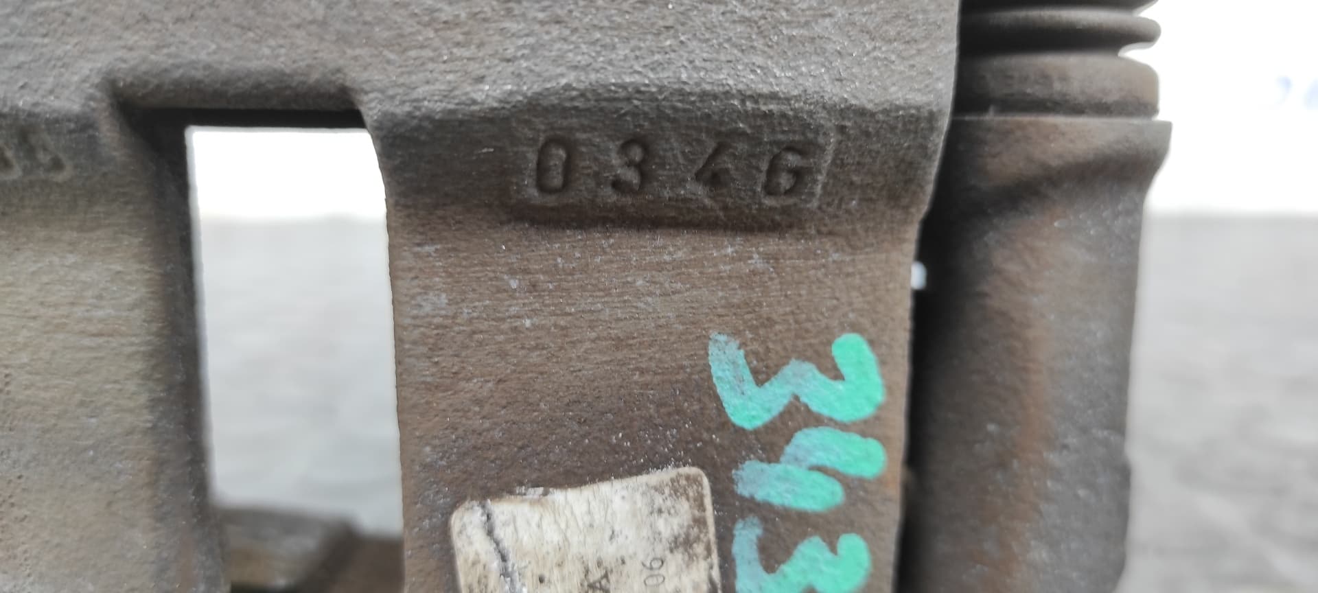 Recambio de PINZA DE FRENO DELANTERA DERECHA para DACIA LOGAN Ambiance K9KK7 referencia OEM IAM 7701207959   - PLATA 6