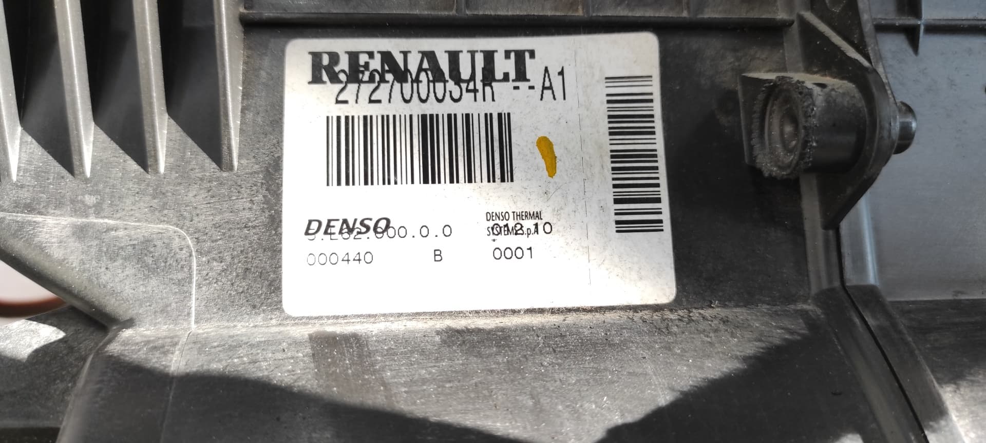 Recambio de CALEFACCION ENTERA NORMAL para OPEL MOVANO B KASTEN/COMBI M9TA6 referencia OEM IAM 272700034R   - BLANCO 4