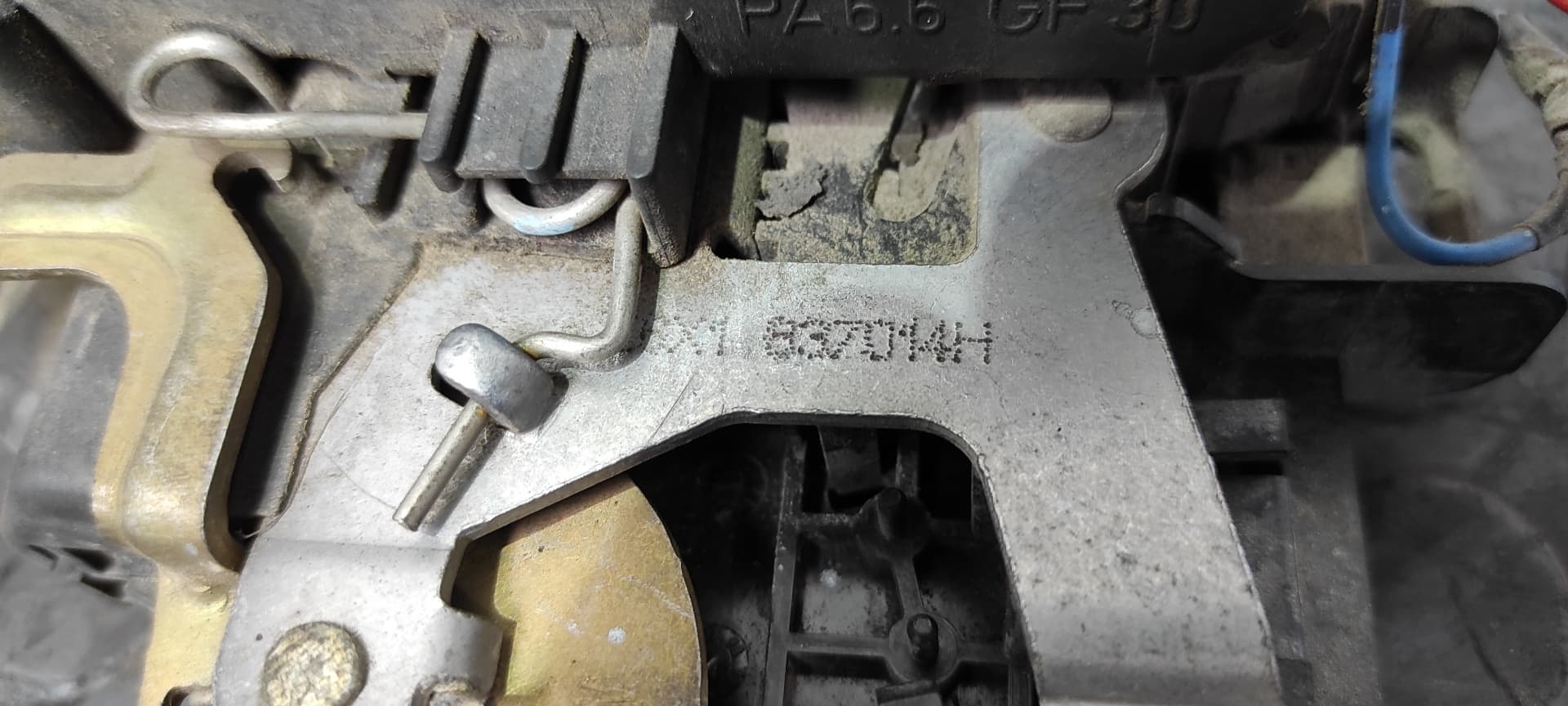Recambio de CERRADURA PUERTA DELANTERA DERECHA para SEAT AROSA (6H1) Signo AMF referencia OEM IAM 6X1837014H   - BLANCO 5