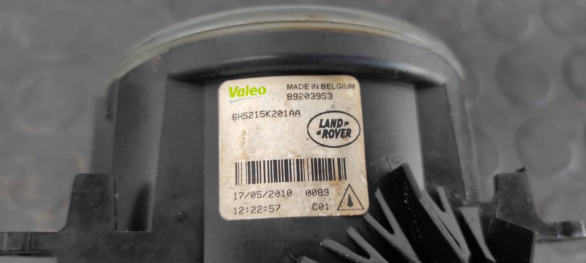 Recambio de FARO ANTINIEBLA DERECHO para LAND ROVER FREELANDER (LR2) 2.2 Td4 CAT 224DT referencia OEM IAM LR057400   - AZUL 5