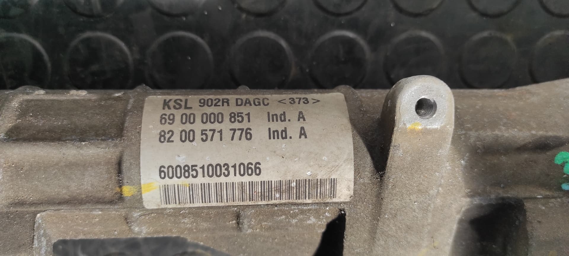Recambio de CREMALLERA DIRECCION para DACIA LOGAN K9KK7 referencia OEM IAM 8200571776   - PLATA 4