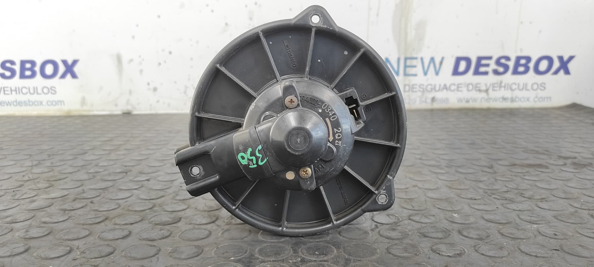 Recambio de MOTOR CALEFACCION para MITSUBISHI MONTERO (V20/V40) 2800 TD American Dream (3-ptas.) 4M40 referencia OEM IAM 1940000340   - AZUL