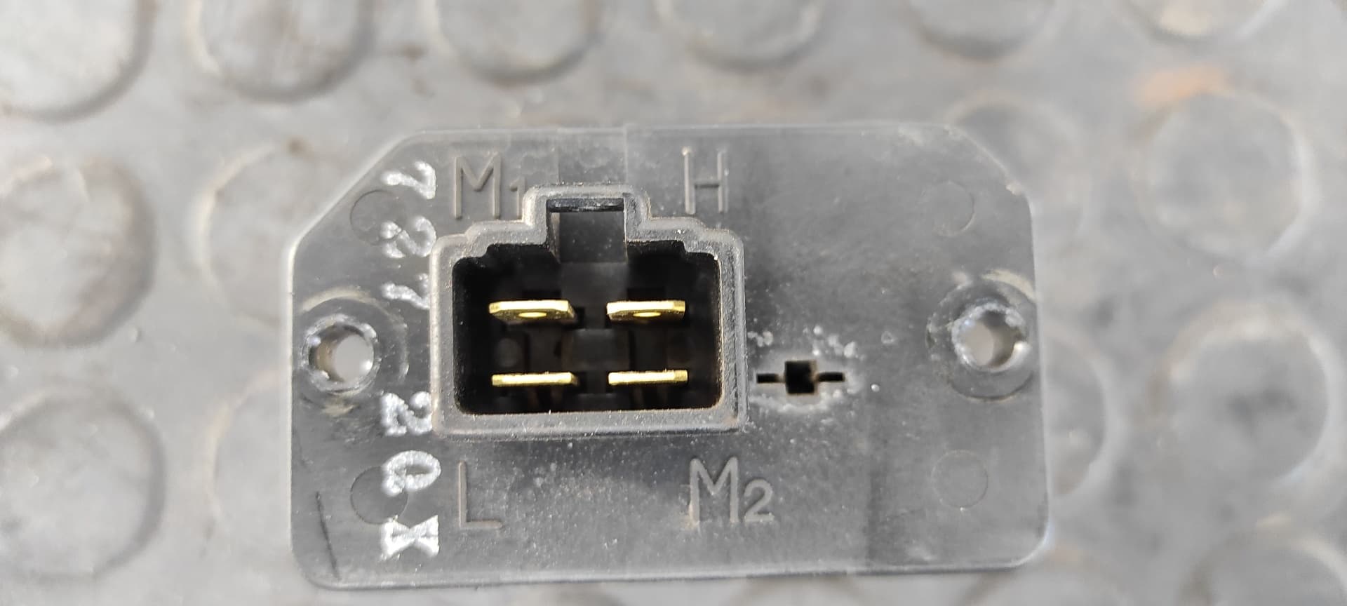 Recambio de RESISTENCIA CALEFACCION para MITSUBISHI MONTERO (V20/V40) 2800 TD American Dream (3-ptas.) 4M40 referencia OEM IAM    - AZUL 3