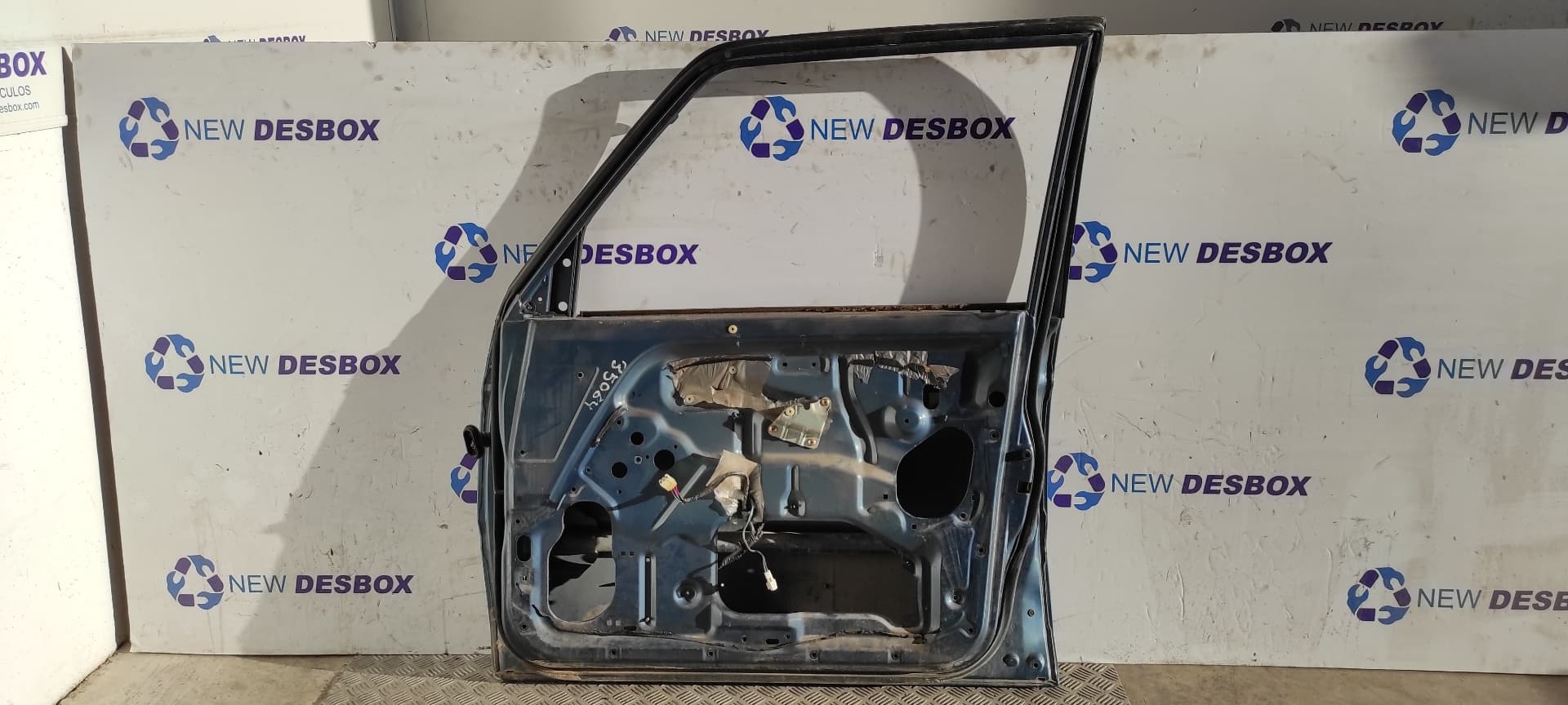 Recambio de PUERTA DELANTERA DERECHA para MITSUBISHI MONTERO (V20/V40) 4M40 referencia OEM IAM    - AZUL 6