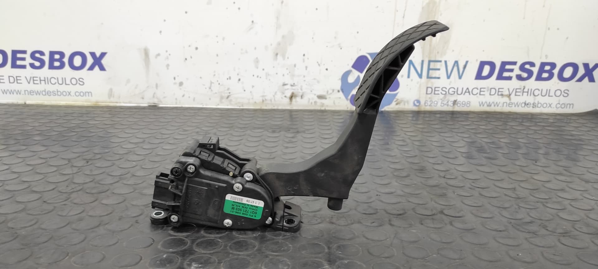 Recambio de POTENCIOMETRO PEDAL para SEAT IBIZA (6J5) Good Stuff BXW referencia OEM IAM 6Q1721503M   - ROJO 3