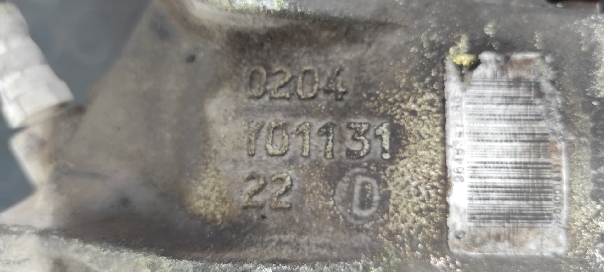 Recambio de PINZA DE FRENO DELANTERA IZQUIERDA para PEUGEOT 206 CC 1.6 16V CAT NFUTU5JP4 referencia OEM IAM 0204 Y01131   - ROJO 5