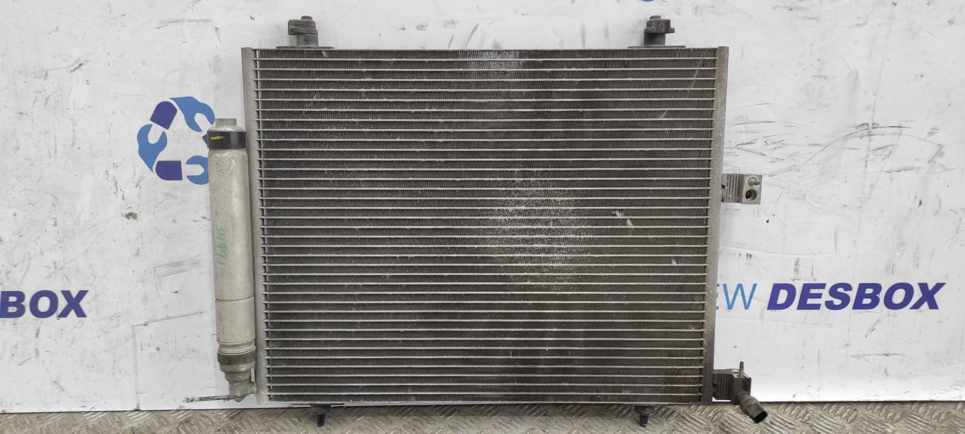 Recambio de CONDENSADOR / RADIADOR  AIRE ACONDICIONADO para FIAT ULYSSE (179) 2.2 JTD Dynamic 4HWDW12ATED4 referencia OEM IAM 1489398080   - GRIS