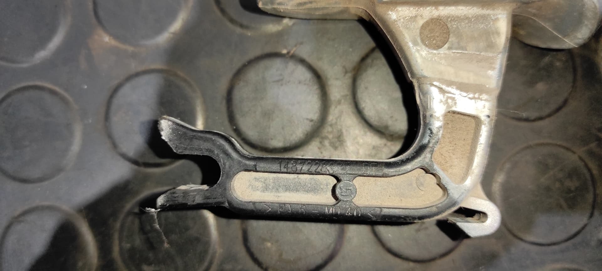 Recambio de MANETA DELANTERA DERECHA para FIAT ULYSSE (179) 2.2 JTD Dynamic 4HWDW12ATED4 referencia OEM IAM 1487228077   - GRIS 5