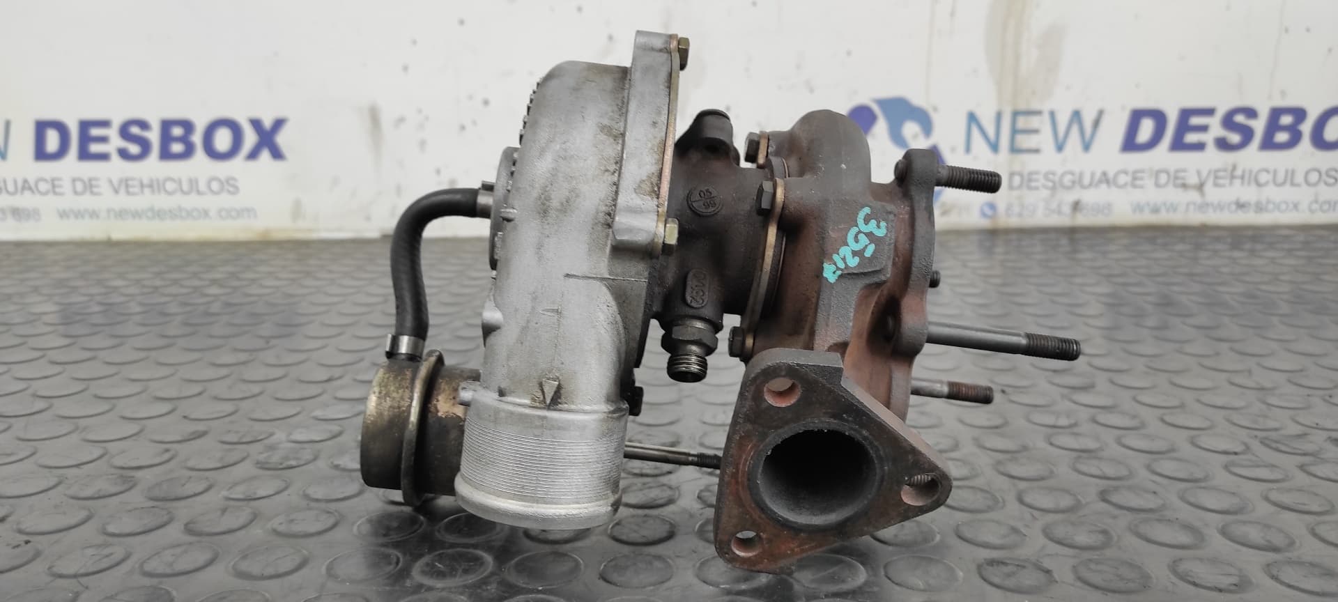 Recambio de TURBOCOMPRESOR para FORD TRANSIT, COMBI 1995 FT  100   2.5  largo  HD 4EC referencia OEM IAM 914F6K682AF   - BLANCO 4