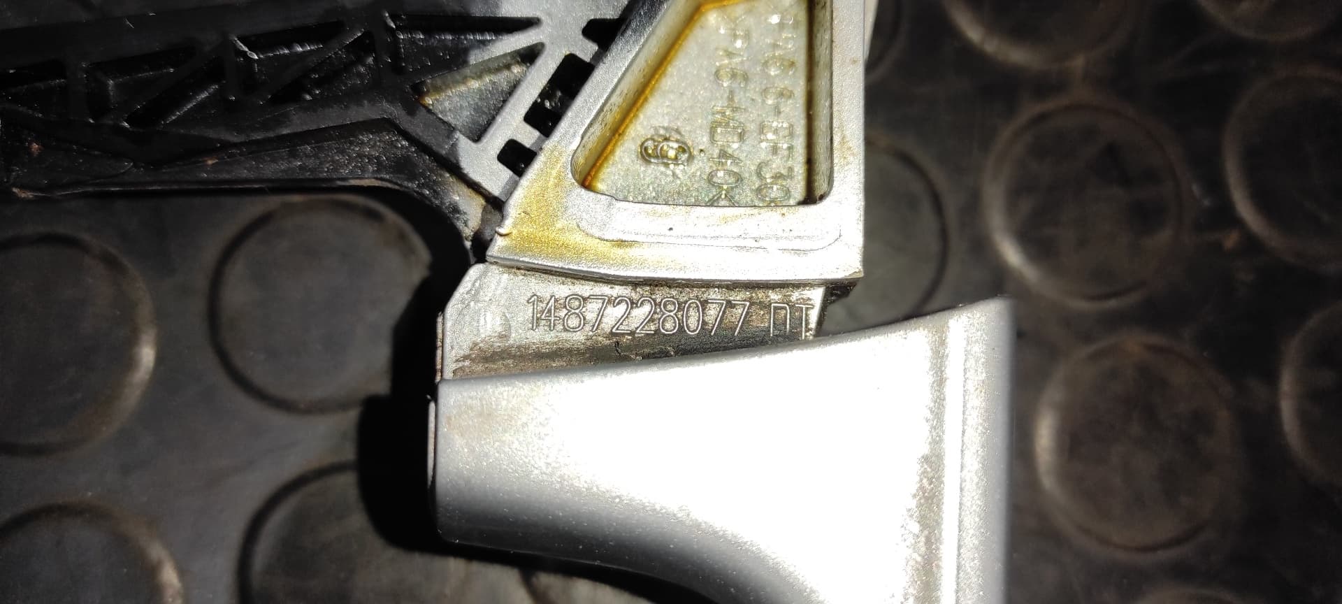 Recambio de MANETA  TRASERA IZQUIERDA para FIAT ULYSSE (179) 2.2 JTD Dynamic 4HWDW12ATED4 referencia OEM IAM 1487228077   - GRIS 2