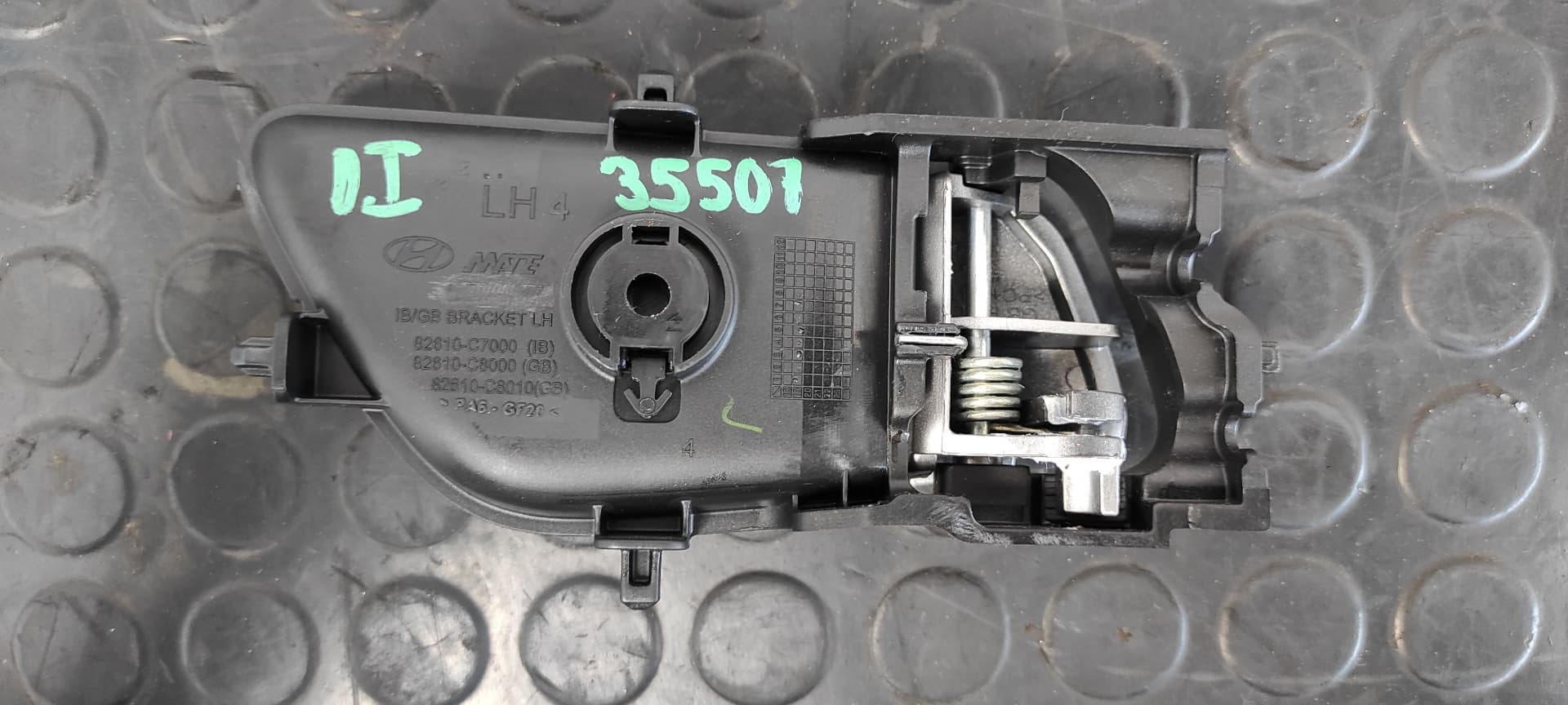 Recambio de MANETA INTERIOR DELANTERA IZQUIERDA para HYUNDAI I20 ACTIVE G3LC referencia OEM IAM 82610C7000   - ROJO 4