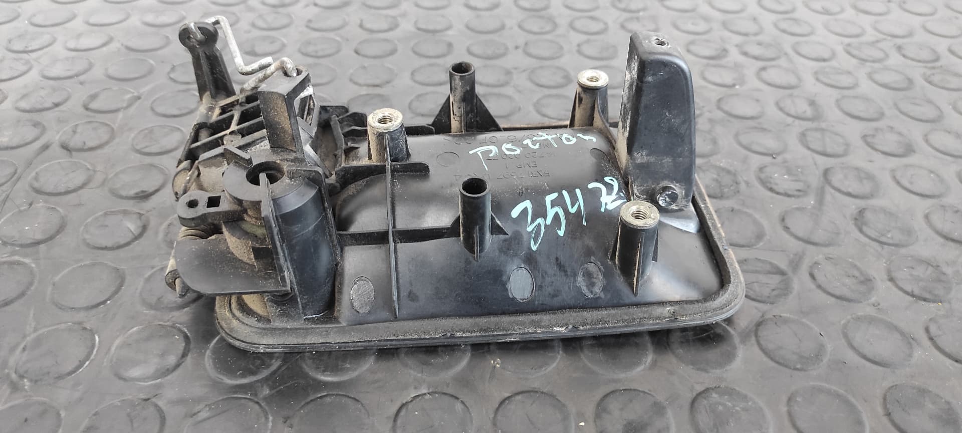 Recambio de MANETA TRASERA DERECHA para PEUGEOT EXPERT KASTEN KOMFORT Confort DHXXUD9TE referencia OEM IAM 1472002077   - BLANCO 3