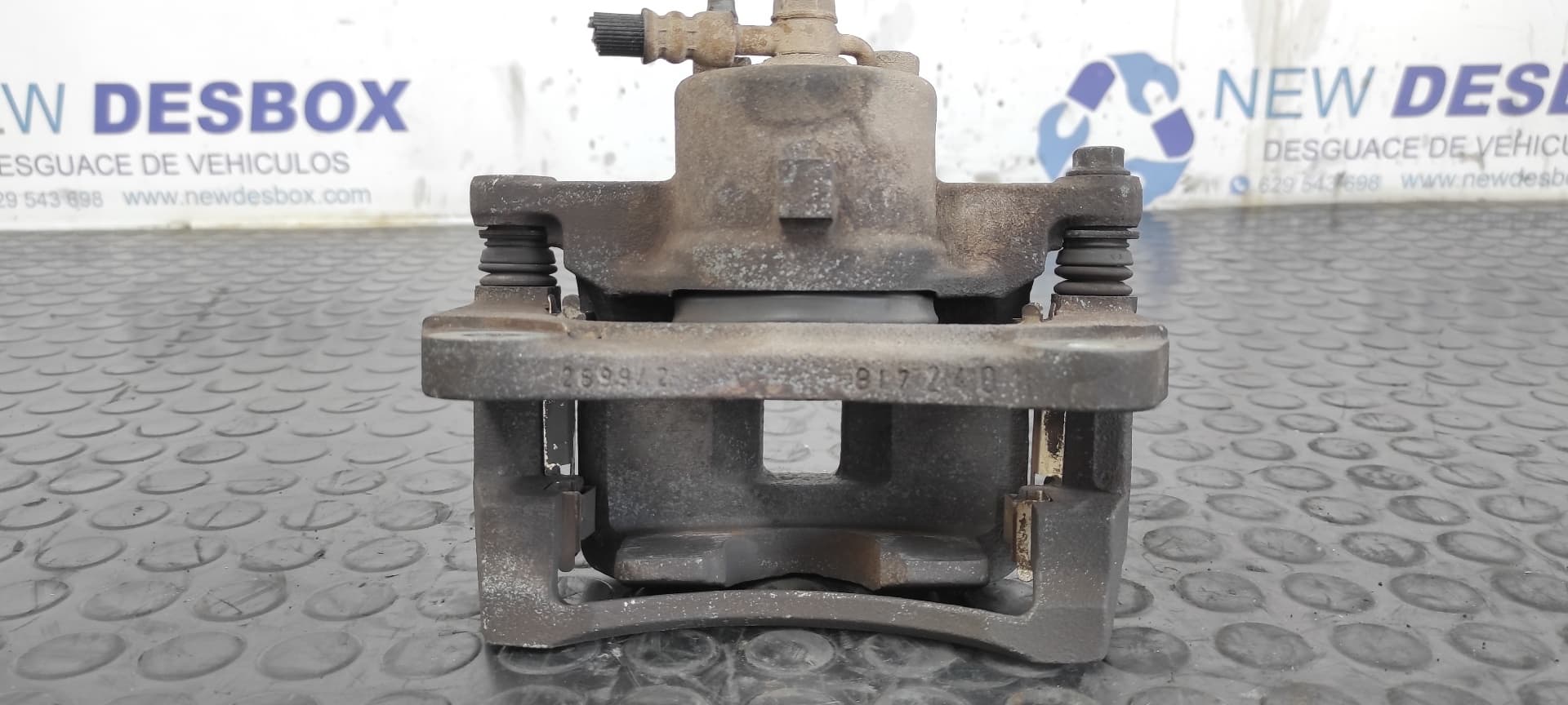 Recambio de PINZA DE FRENO DELANTERA IZQUIERDA para TOYOTA COROLLA (E12) 2.0 D-4D Linea Luna Berlina 1CDFTV referencia OEM IAM B14 2251 26932   - PLATA 4