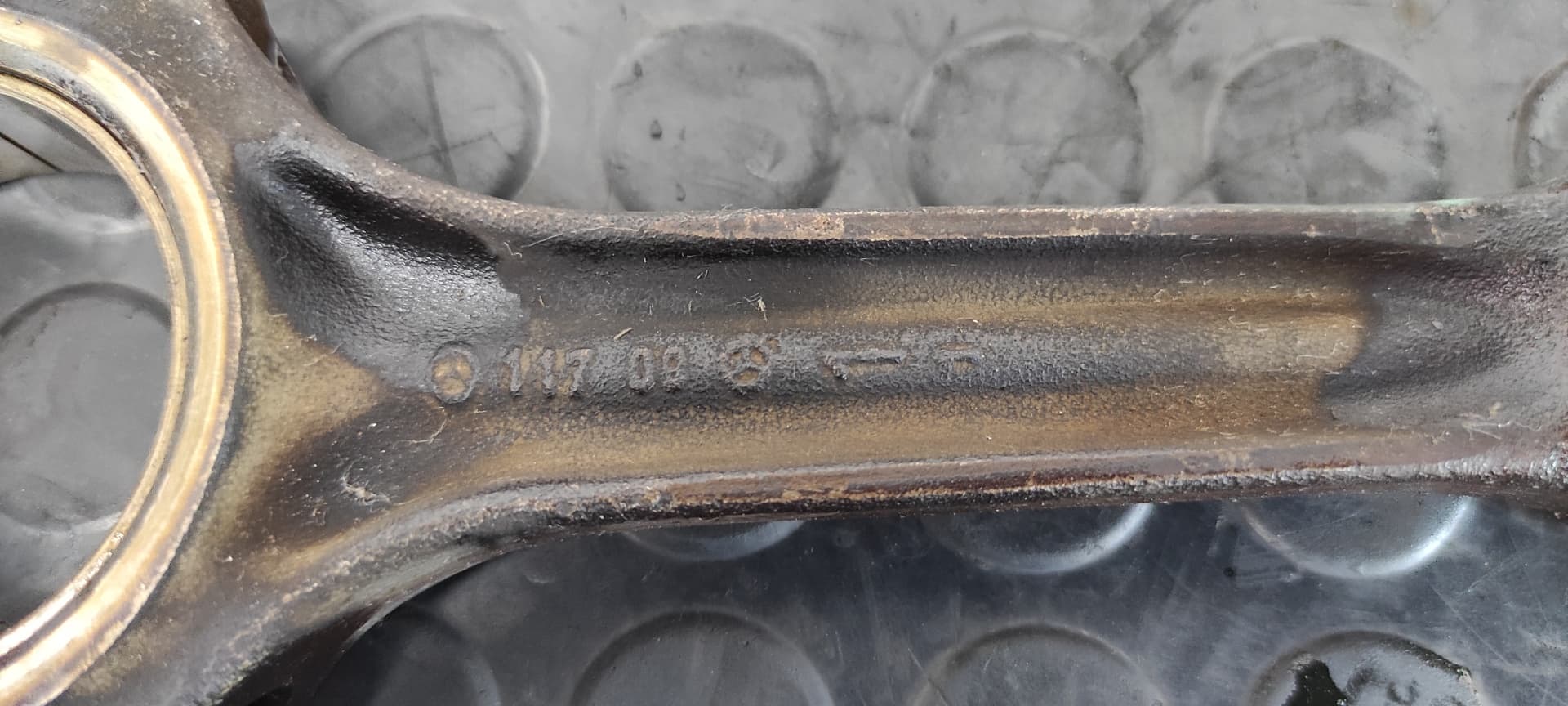 Recambio de BIELA para MERCEDES-BENZ CLASE S (W126) BERLINA+COUPE SEC 500 117963 referencia OEM IAM 11700 11   - GRIS 2