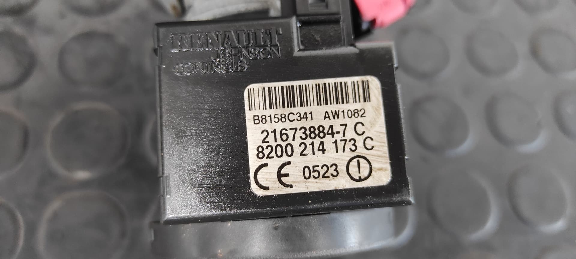 Recambio de CONMUTADOR DE ARRANQUE para RENAULT GRAND MODUS Authentique K9KT7 referencia OEM IAM 8200214173C   - NEGRO 8