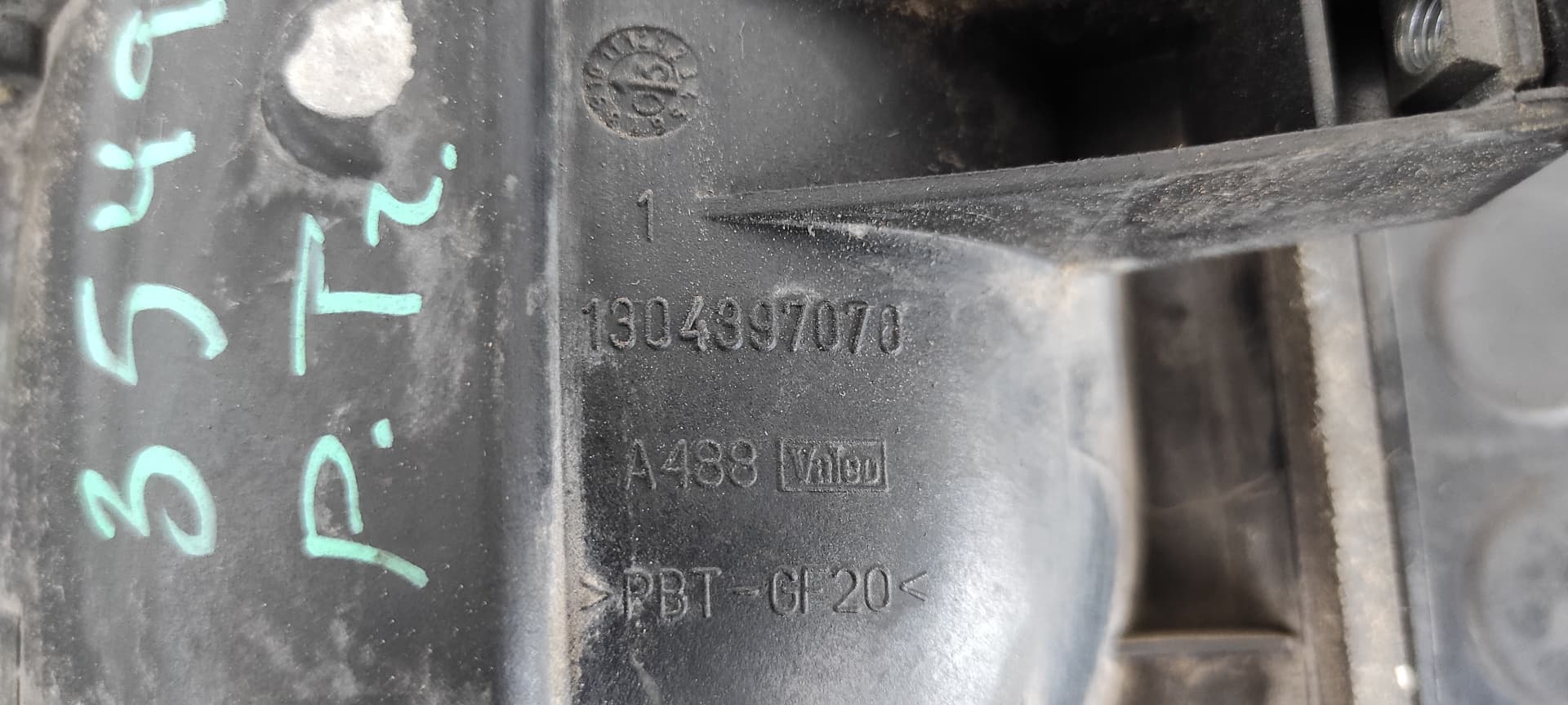 Recambio de MANETA TRASERA DERECHA para CITROEN JUMPER CAJA ABIERTA (06.2006 =>) 33 L1 HDi 100 4HY referencia OEM IAM A488   - BLANCO 3