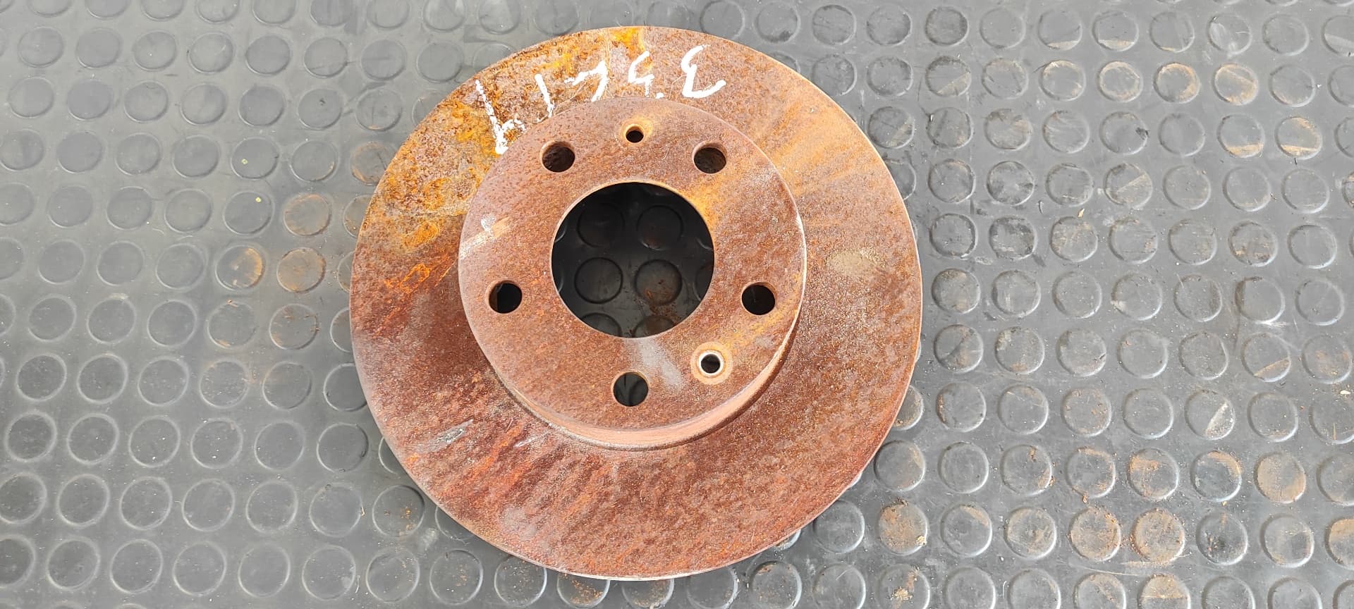 Recambio de JUEGO DISCOS FRENO DELANTEROS para FIAT DUCATO COMBI (DESDE 03.94) 1.9 Turbodiesel DHX referencia OEM IAM    - VERDE 6