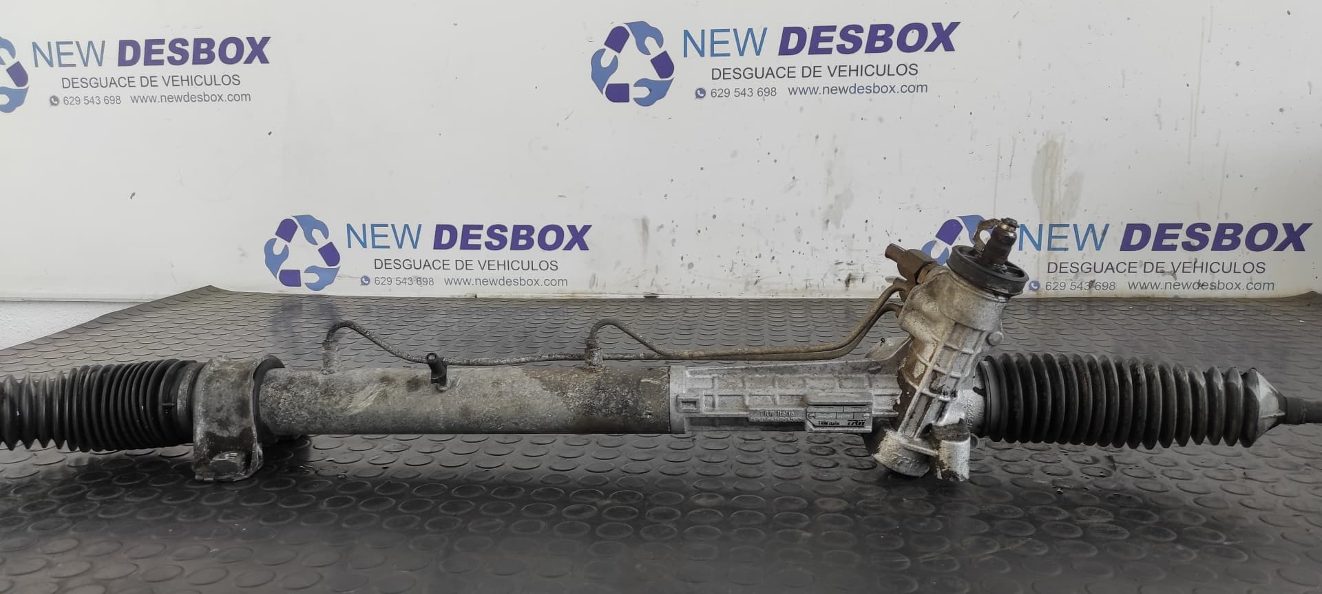 Recambio de CREMALLERA DIRECCION para FIAT DUCATO COMBI (DESDE 03.94) 1.9 Turbodiesel DHX referencia OEM IAM 01323199080   - VERDE 3