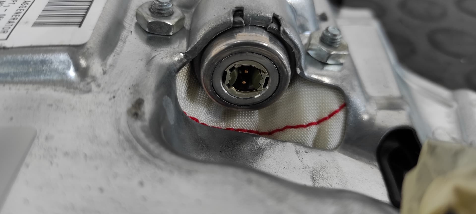 Recambio de AIRBAG LATERAL DELANTERO DERECHO para MERCEDES-BENZ CLASE C (W203) BERLINA 2.7 CDI 20V CAT OM612962 referencia OEM IAM A2038602605   - PLATA 3