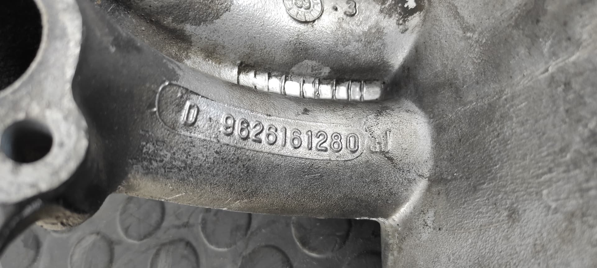 Recambio de COLECTOR ADMISION para FIAT DUCATO COMBI (DESDE 03.94) 1.9 Turbodiesel DHX referencia OEM IAM 9626161280   - VERDE 4