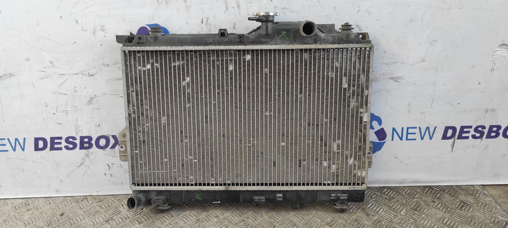 Recambio de RADIADOR AGUA para HYUNDAI MATRIX (FC) 1.5 CRDi CAT D4FA referencia OEM IAM 2531017800    - AZUL