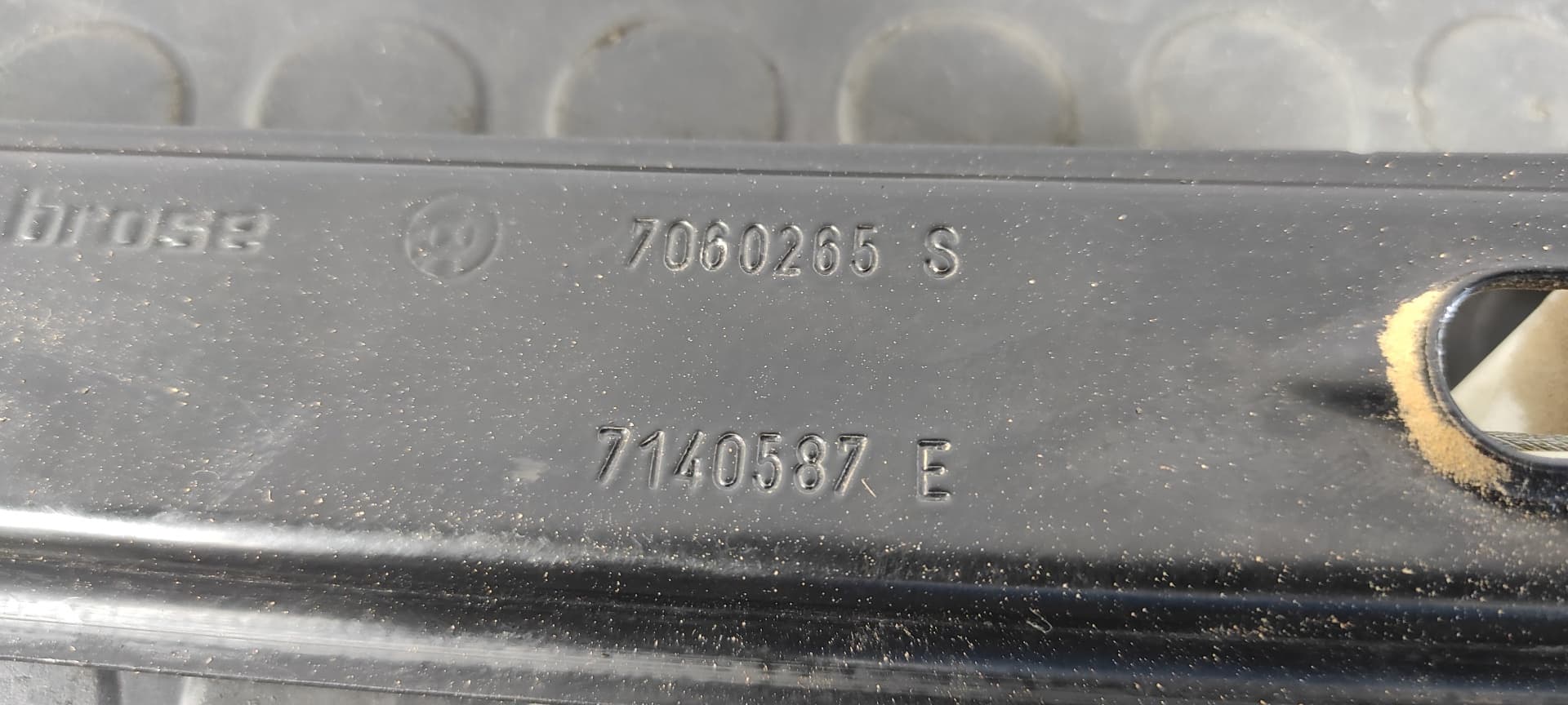 Recambio de ELEVALUNAS DELANTERO IZQUIERDO para BMW SERIE 3 BERLINA (E90) 320d 204D4 referencia OEM IAM 7060265S   - NEGRO 9