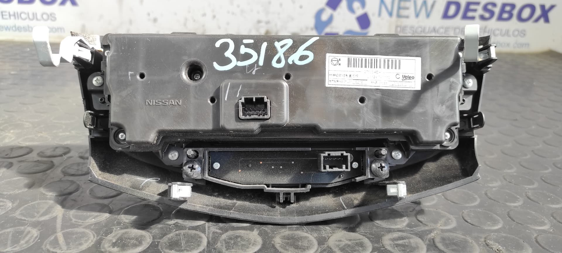 Recambio de MANDO CLIMATIZADOR para NISSAN QASHQAI (J11) N-Connecta HRA2 referencia OEM IAM 275004EA0A   - BLANCO 4