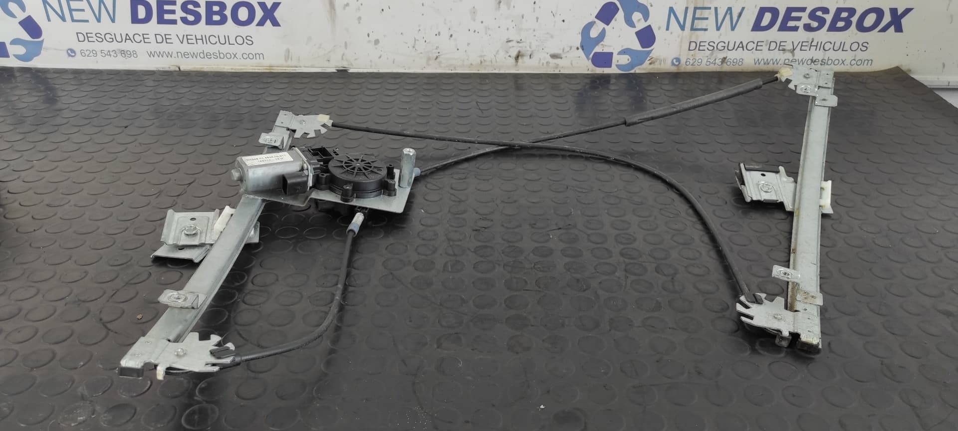 Recambio de ELEVALUNAS DELANTERO DERECHO para VOLKSWAGEN POLO BERLINA (6N1) Air AEX referencia OEM IAM D334601   - AZUL