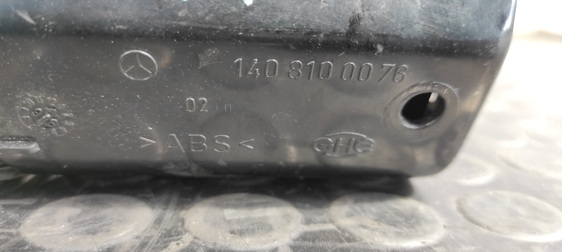 Recambio de CENICERO para MERCEDES-BENZ CLASE S (W140) BERLINA 3.2 300 SE (140.032) M104990 referencia OEM IAM 1408100076   - AZUL 6
