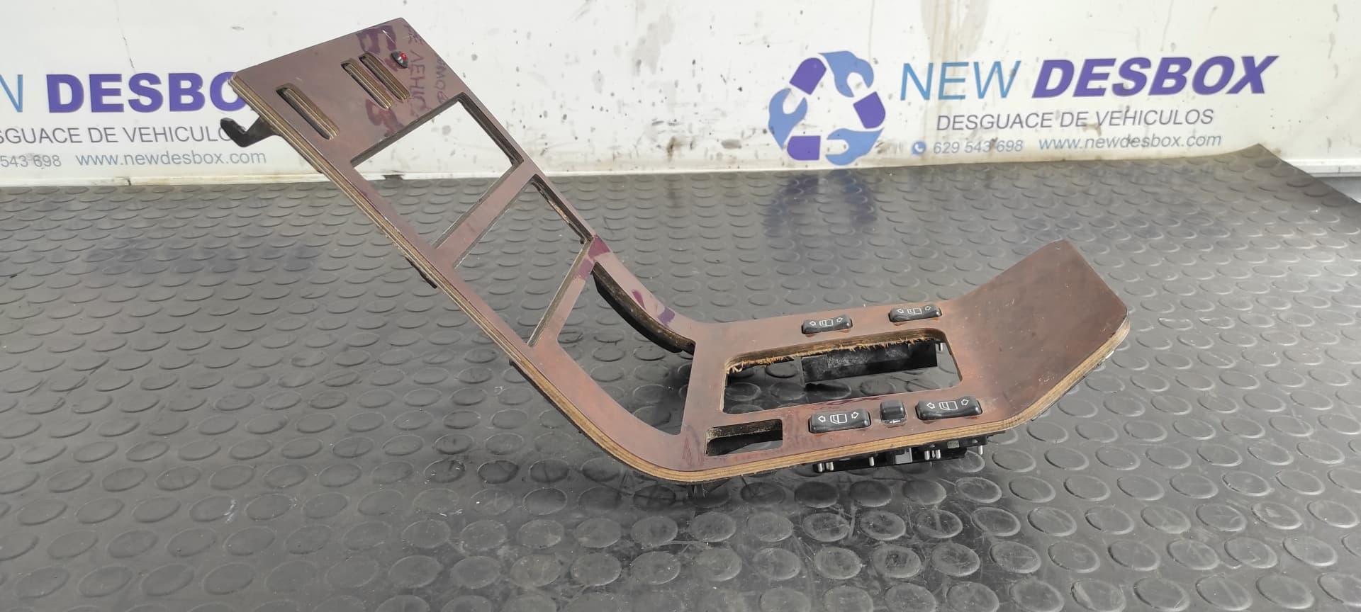 Recambio de MANDO ELEVALUNAS DELANTERO IZQUIERDO para MERCEDES-BENZ CLASE S (W140) BERLINA 3.2 300 SE (140.032) M104990 referencia OEM IAM 1408210151   - AZUL 2
