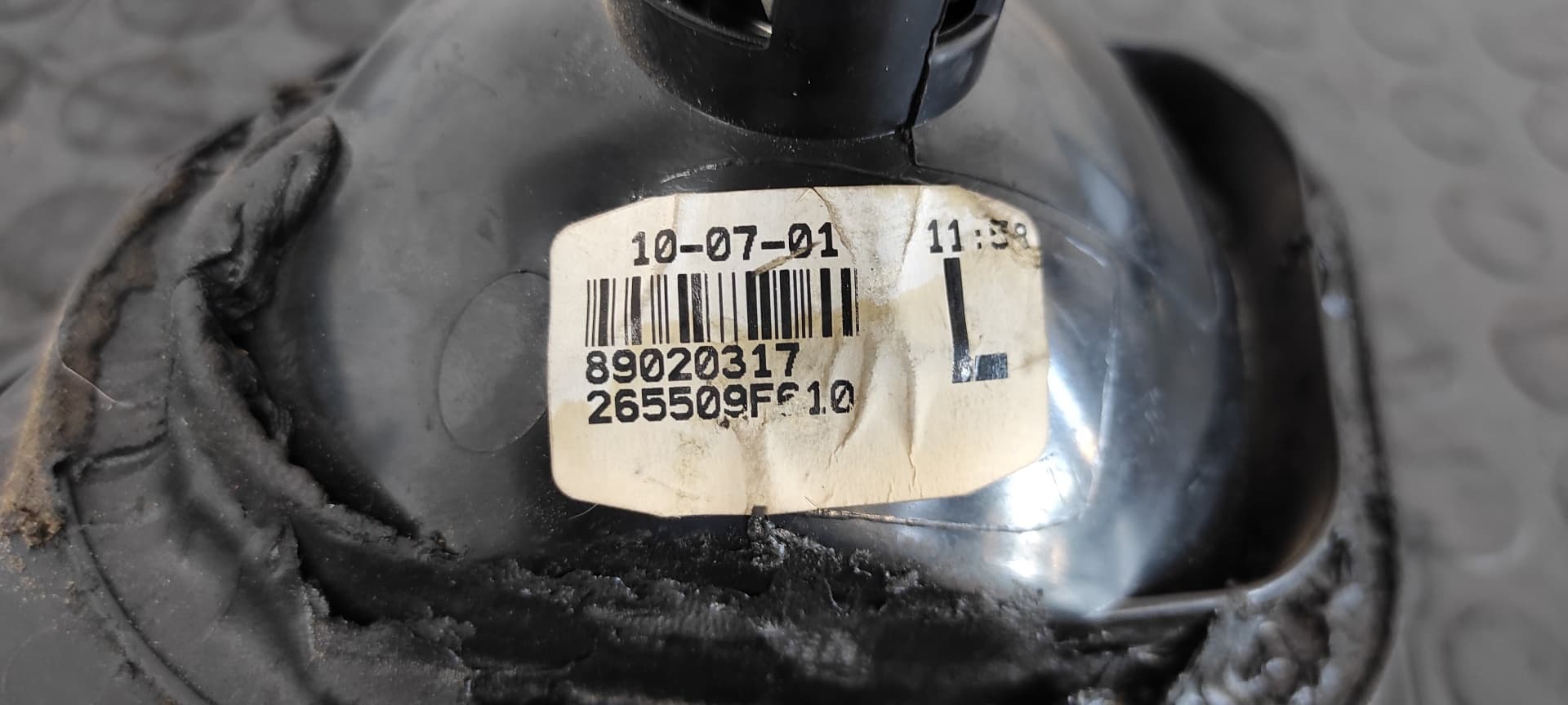 Recambio de PILOTO PORTON DERECHO para NISSAN PRIMERA BERLINA (P11) 2.0 Navigation CD20T referencia OEM IAM 265509F610   - GRIS 5