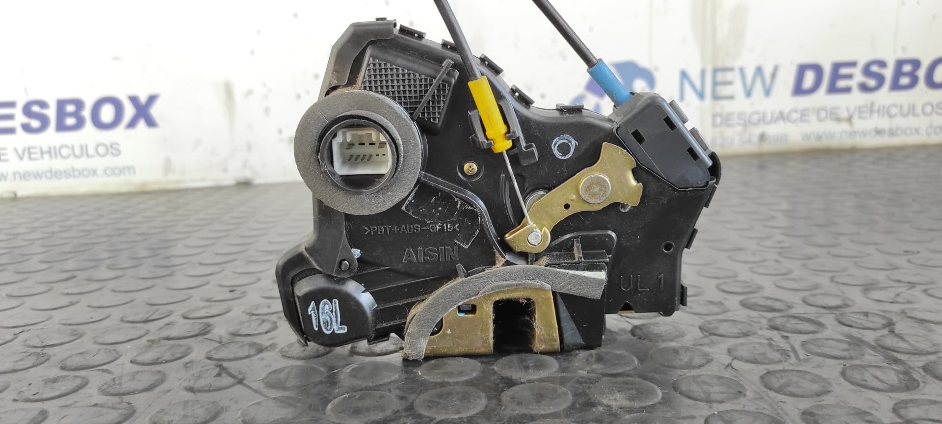 Recambio de CERRADURA PUERTA DELANTERA IZQUIERDA para TOYOTA COROLLA VERSO (R1) 2.0 Turbodiesel CAT 1CDFTV referencia OEM IAM UL1   - NEGRO 6