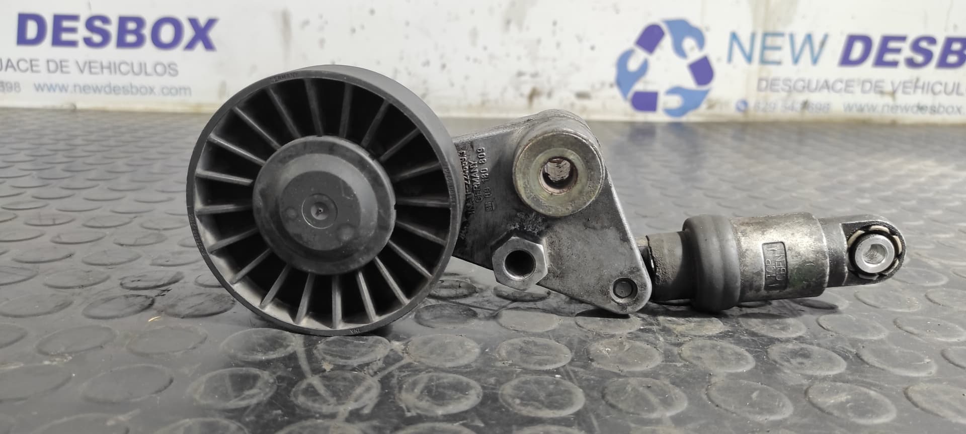 Recambio de TENSOR CORREA AUXILIAR para OPEL ZAFIRA A Blue Line Y20DTH referencia OEM IAM 09180809   - GRIS