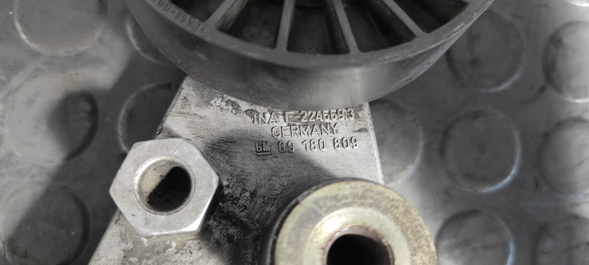 Recambio de TENSOR CORREA AUXILIAR para OPEL ZAFIRA A Blue Line Y20DTH referencia OEM IAM 09180809   - GRIS 4