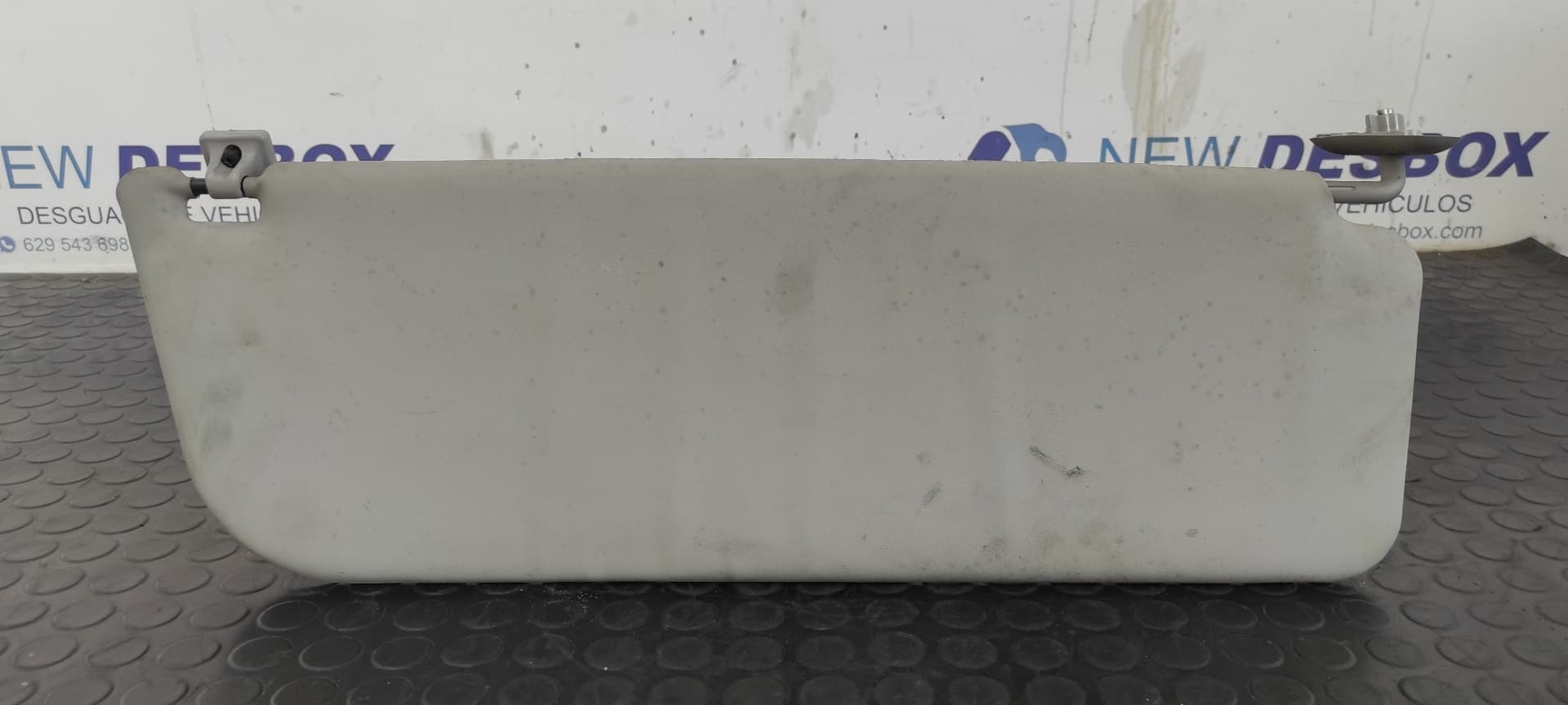 Recambio de PARASOL IZQUIERDO para FORD TRANSIT CAJA ABIERTA '06 FT 330 K   Cabina simple, corta H9FB referencia OEM IAM YC15V04101   - BLANCO 2