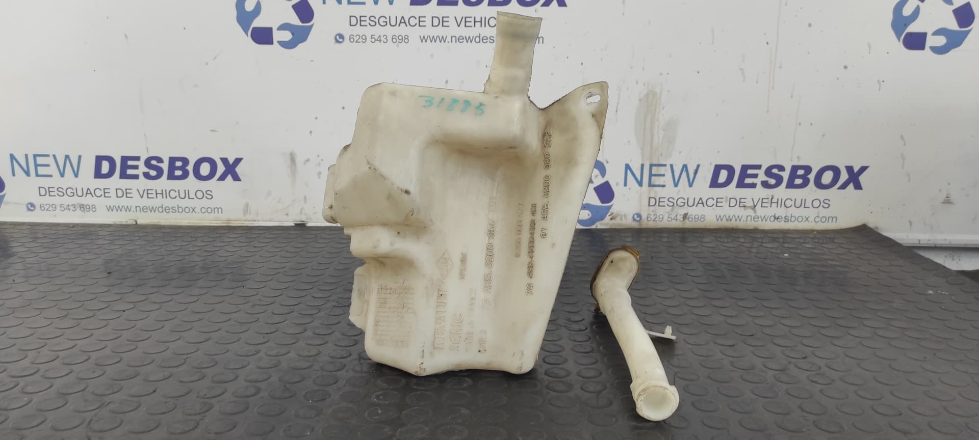 Recambio de DEPOSITO LIMPIA para RENAULT ESPACE IV (JK0) 1.9 dCi Diesel F9Q820 referencia OEM IAM 8200050361   - NEGRO