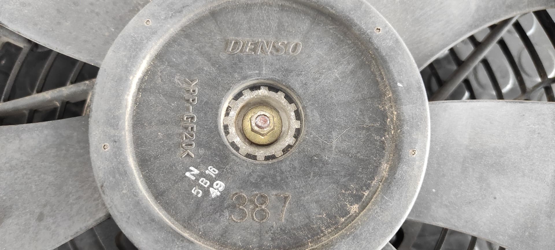 Recambio de ELECTROVENTILADOR para MITSUBISHI MONTERO (V60/V70) 3.2 DI-D Avance (5-ptas.) 4M41 referencia OEM IAM DENSO 387   - GRIS 2