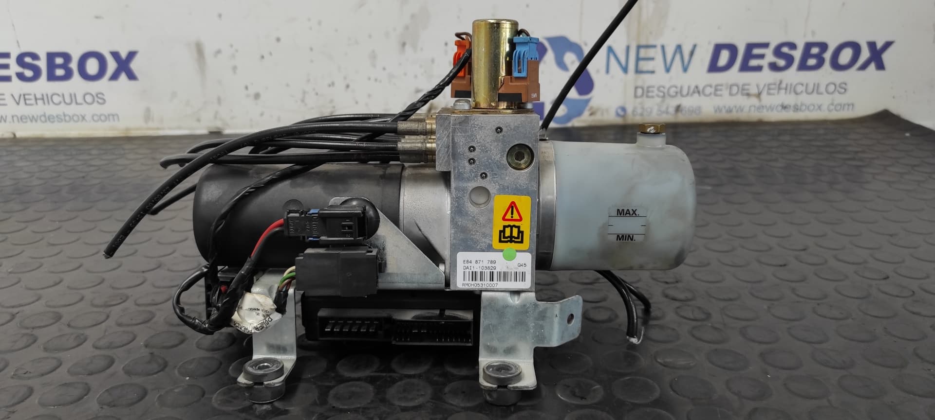 Recambio de MOTOR TECHO ELECTRICO para RENAULT MEGANE II COUPE/CABRIO Authentique F4R770 referencia OEM IAM E84871789   - NEGRO 3