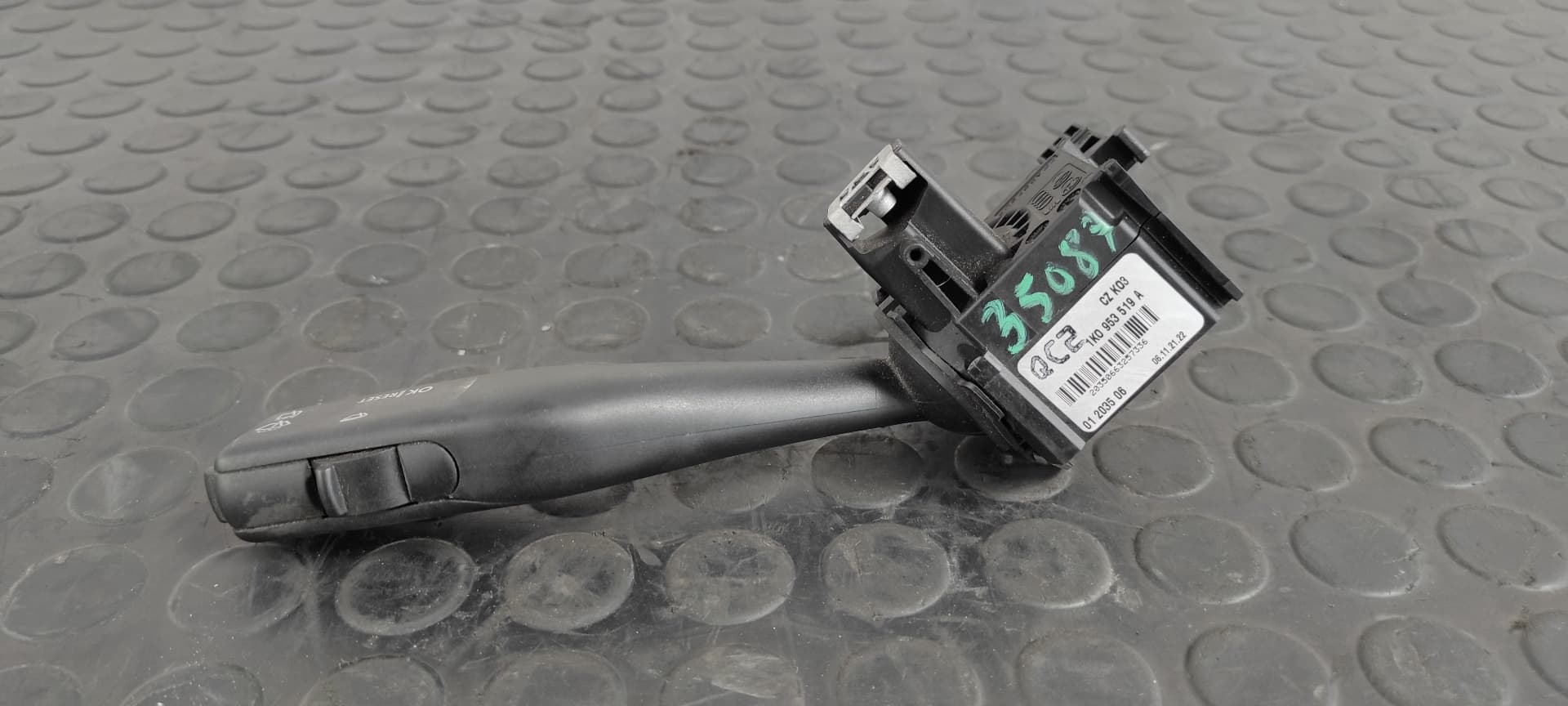 Recambio de MANDO LIMPIA para SEAT ALTEA (5P1) Arena BXE referencia OEM IAM 1K0953519A   - GRIS 5