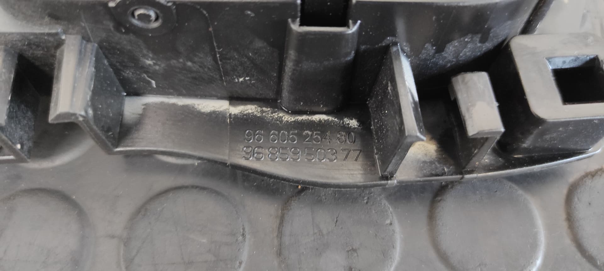 Recambio de MANETA INTERIOR TRASERA IZQUIERDA para PEUGEOT 308 Confort 5FW referencia OEM IAM 9660525480   - GRIS 3