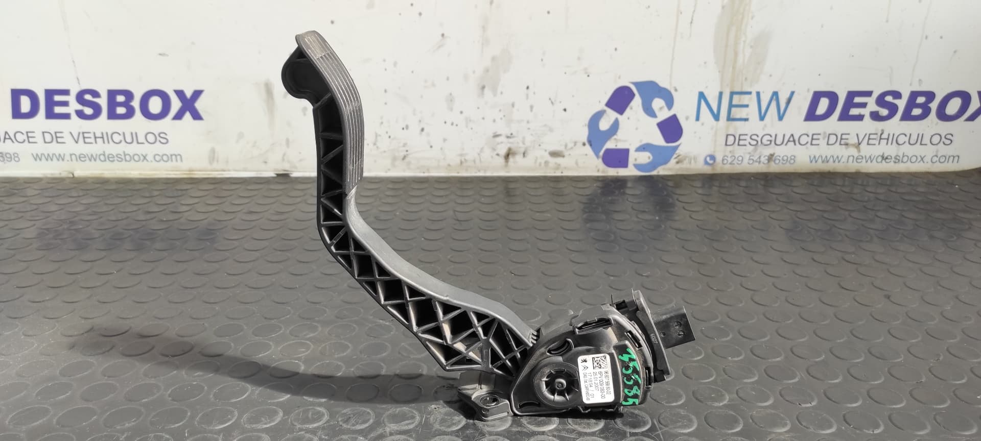 Recambio de POTENCIOMETRO PEDAL para PEUGEOT 308 Confort 5FW referencia OEM IAM 968075688002   - GRIS 6