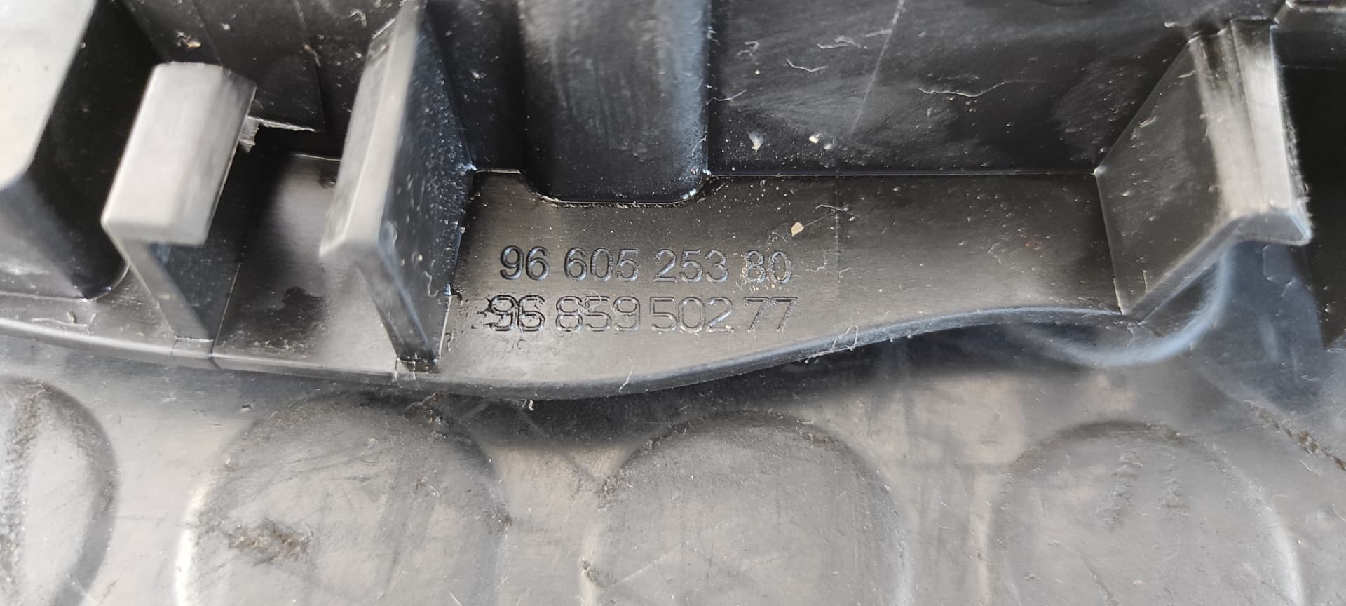Recambio de MANETA INTERIOR TRASERA DERECHA para PEUGEOT 308 Confort 5FW referencia OEM IAM 9660525380   - GRIS 6