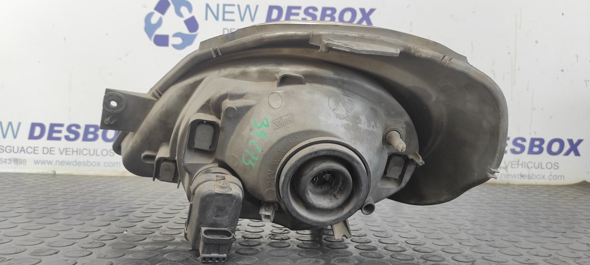 Recambio de FARO DERECHO para NISSAN PRIMASTAR (X83) Caja cerrada batalla corta 2,7t G9U730 referencia OEM IAM VALEO   - BLANCO 8