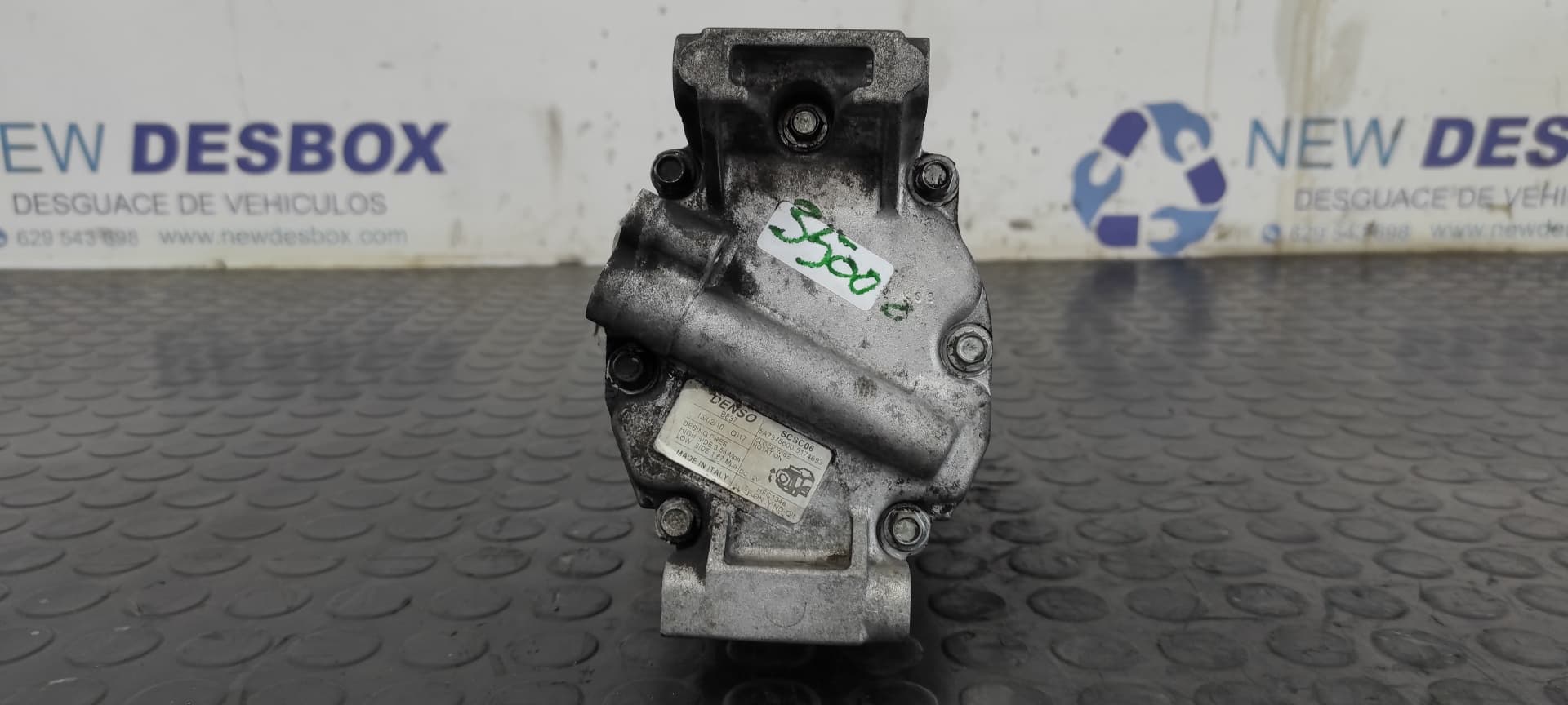 Recambio de COMPRESOR AIRE ACONDICIONADO para FORD KA (CCU) Titanium 169A1000 referencia OEM IAM 5174693   - AZUL 8