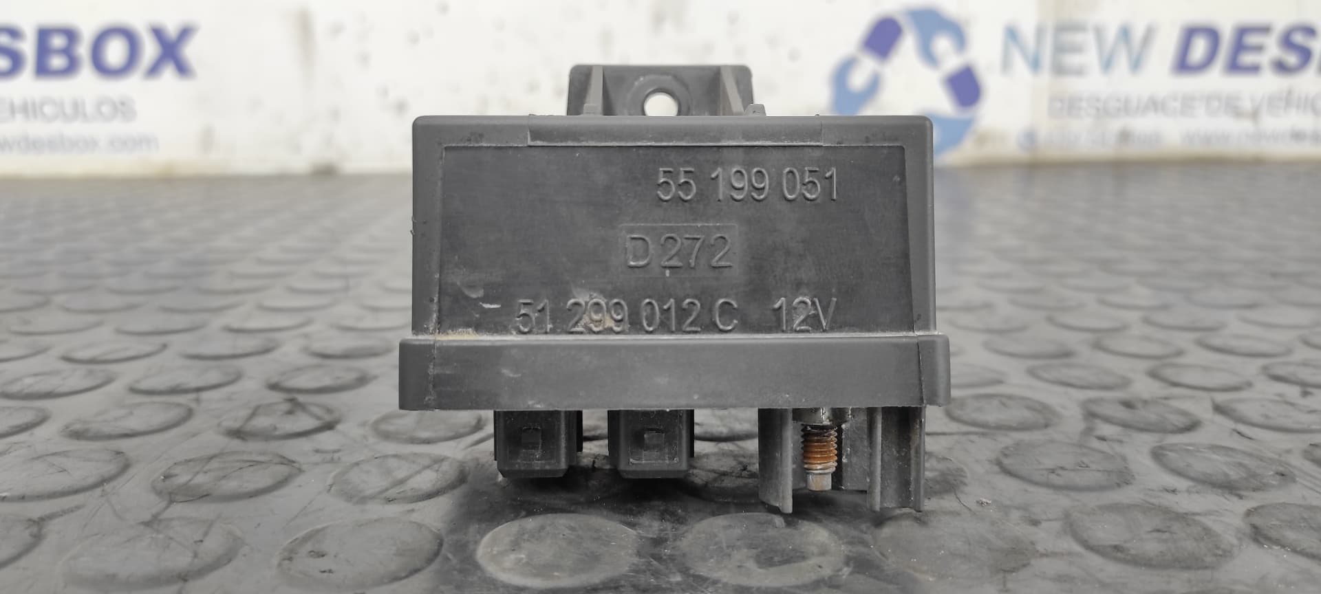Recambio de CAJA PRECALENTAMIENTO para FORD KA (CCU) Titanium 169A1000 referencia OEM IAM 55199051   - AZUL