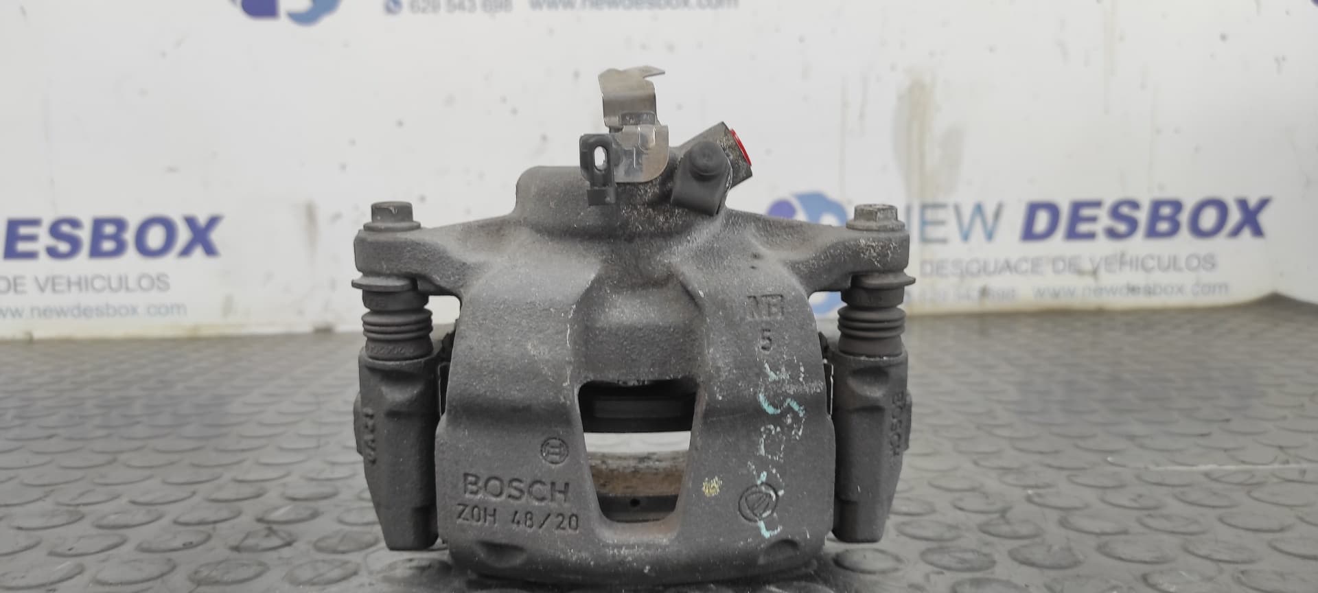Recambio de PINZA DE FRENO DELANTERA IZQUIERDA para FORD KA (CCU) Titanium 169A1000 referencia OEM IAM Z0H 48/20   - AZUL