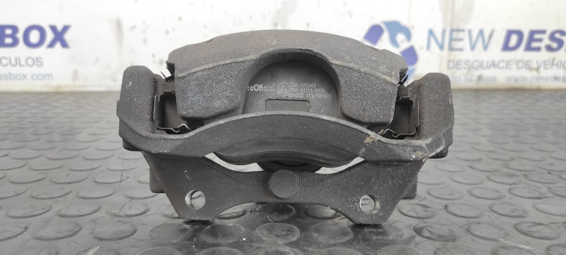 Recambio de PINZA DE FRENO DELANTERA DERECHA para FORD KA (CCU) Titanium 169A1000 referencia OEM IAM Z0H 48/20   - AZUL 4