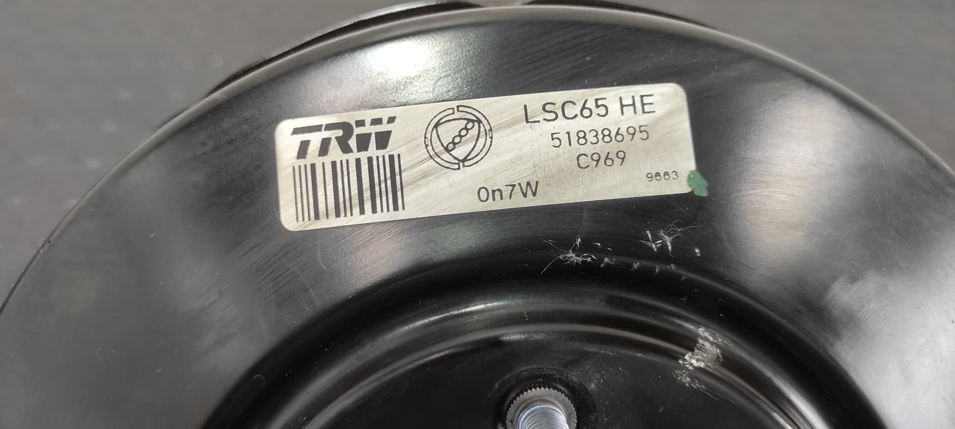 Recambio de SERVOFRENO para FORD KA (CCU) 169A1000 referencia OEM IAM 51838695   - AZUL 2