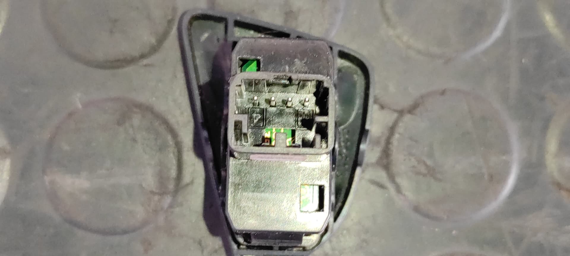 Recambio de MANDO ELEVALUNAS DELANTERO IZQUIERDO para FORD KA (CCU) Titanium 169A1000 referencia OEM IAM E30583   - AZUL 2